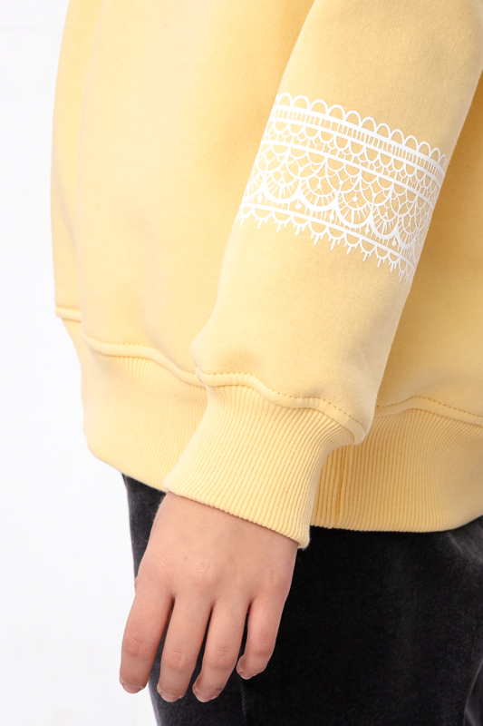 Світшот оверсайз для дівчинки 